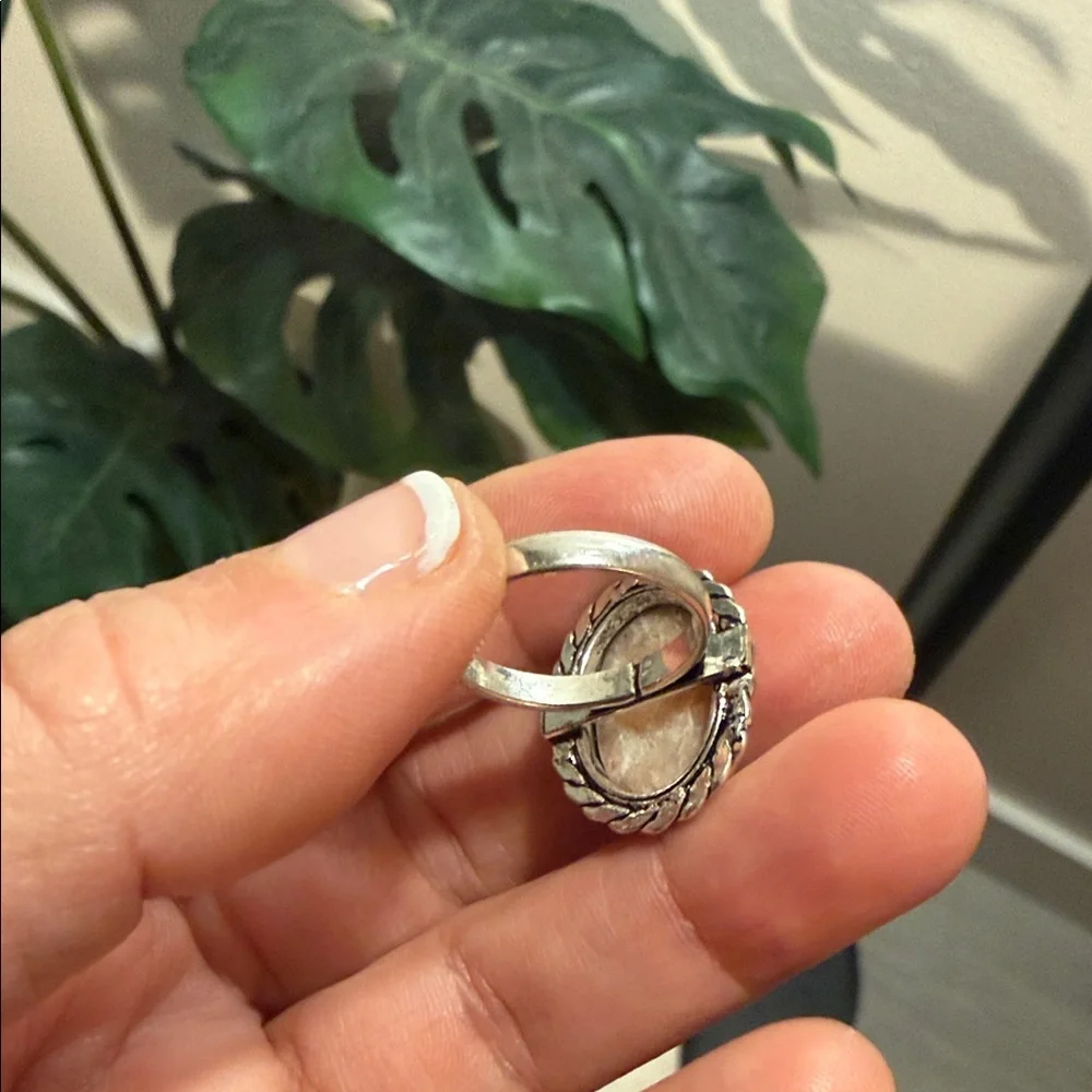 Sacral chakra sexual energy healing‎ jewelry sterling and adventurine ring 6